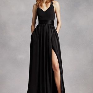 Vera Wang Black Evening Gown
